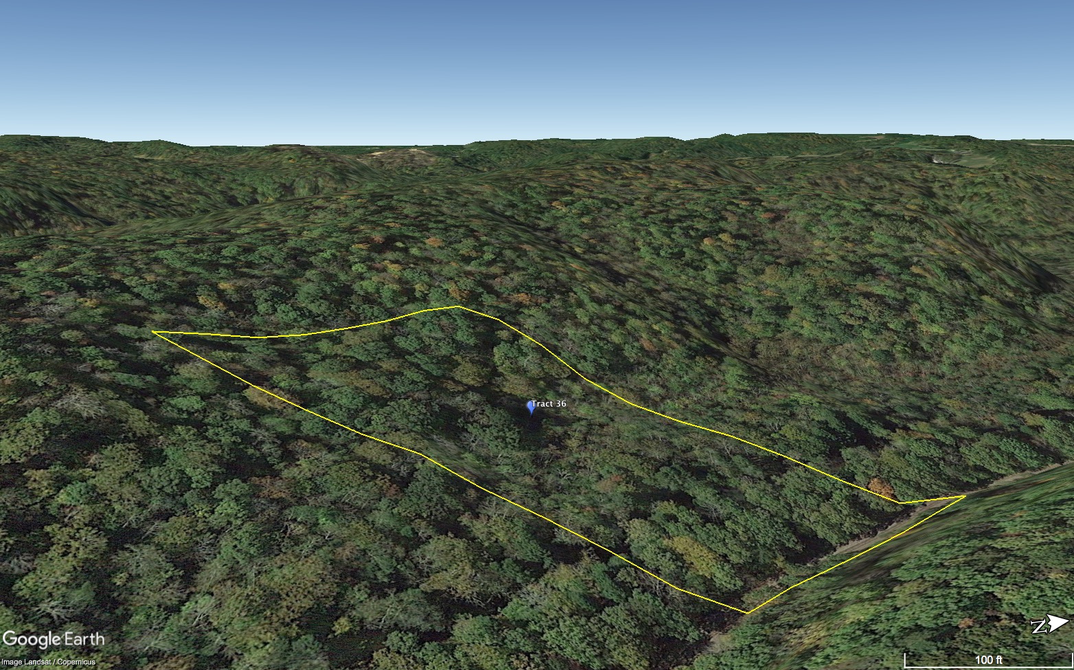Paint Rock Creek TR36 Angled View 2
