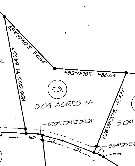 Clear Fork Acres Tract 58 Land Survey