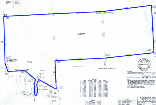 Survey of Alabama Land for Sale