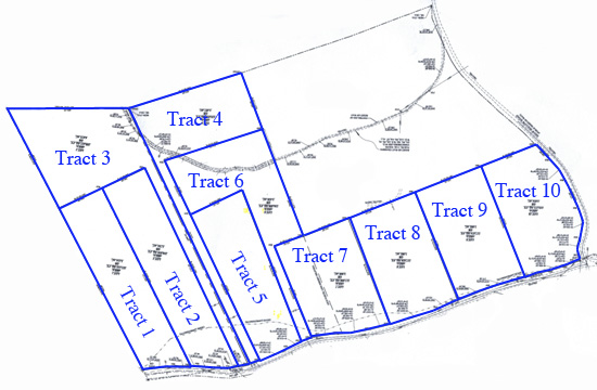 Survey of East Tennessee Land for Sale