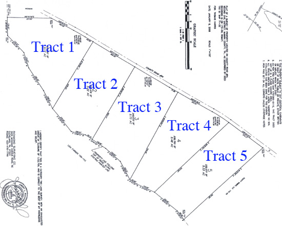Survey of East Tennessee Land for Sale