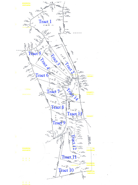 Survey of East Tennessee Land for Sale