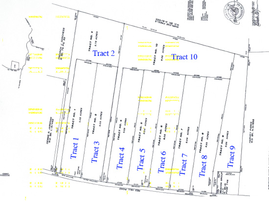 Survey of East Tennessee Land for Sale