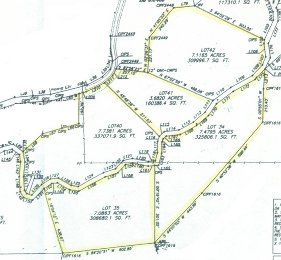 Survey of East Tennessee Land for Sale